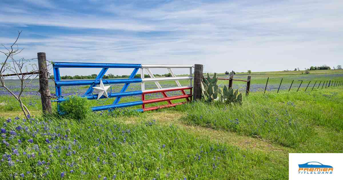 A field in Fort Worth Texas