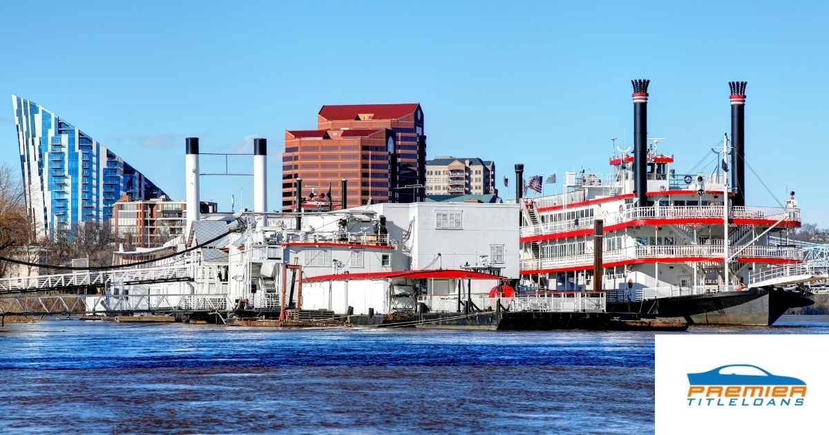 The Ohio River In Covington Kentucky